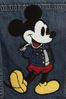 Medium Blue Disney Mickey Mouse Icon Denim Jacket