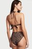 Victoria's Secret Brown Leopard Print High Waisted Bikini Bottom