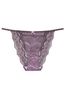 Victoria's Secret Tornado Purple Bikini Lace Knickers