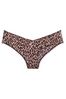 Victoria's Secret Sexy Leopard Brown Cheeky Knickers