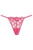 Victoria's Secret Forever Pink G String Embroidered Knickers