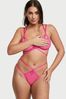 Victoria's Secret Forever Pink Mesh Fishnet Bodysuit