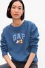 Blue Disney Mickey Mouse Logo Sweatshirt
