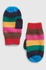 Rainbow Organic Cotton Happy Stripe Mittens