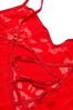 Victoria's Secret Lipstick Red Archive Burnout Onepiece