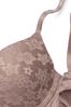 Victoria's Secret PINK Iced Coffee Brown Shine Strap Lace Lightly Lined Bra