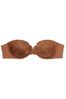 Victoria's Secret Caramel Kiss Brown Smooth Multiway Strapless Push Up Bra