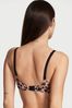 Victoria's Secret Classic Leopard Brown Angelight Lightly Lined Full Cup Bra