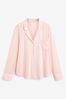 Pink Long Sleeve Pyjama Top