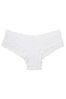 Victoria's Secret White Lace Waist Cheeky Knickers