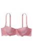 Victoria's Secret Dusk Mauve Pink Smooth Unlined Balcony Bra