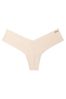 Victoria's Secret PINK Praline Nude No-Show Thong Knickers