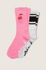 Victoria's Secret PINK Pink Crew Sock Pack