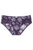 Victoria's Secret Valiant Purple Floral Lace Hipster Knickers