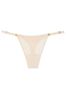Victoria's Secret Marzipan Nude Lace Thong Icon Knickers