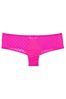 Victoria's Secret Fuchsia Frenzy Pink Lace Cheeky Icon Knickers