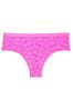 Victoria's Secret PINK Pink Berry Tossed Floral Lace Cheekster Knickers