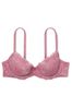 Victoria's Secret Dusk Mauve Pink Lightly Lined Demi Bra