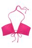 Victoria's Secret Forever Pink Fishnet Cross Over Swim Bikini Top