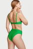 Victoria's Secret Green Fishnet Padded Swim Bikini Top