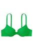 Victoria's Secret Green Fishnet Padded Swim Bikini Top