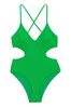Victoria's Secret Green Fishnet Swimsuit