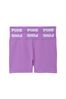 Victoria's Secret PINK Glazed Violet Purple Seamless Logo Short