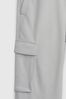Grey Cargo Fleece Trousers (4-13yrs)