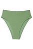 Victoria's Secret PINK Wild Grass Green High Waisted Bikini Bottom