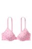 Victoria's Secret PINK Pink Bubble Heart Super Soft Lightly Lined Super Soft Bra