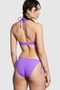 Victoria's Secret PINK Luscious Lavender Purple Add 2 Cups Push Up Bikini Top