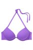 Victoria's Secret PINK Luscious Lavender Purple Add 2 Cups Push Up Bikini Top