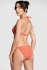 Victoria's Secret PINK Deep Coral Orange Add 2 Cups Push Up Bikini Top