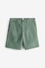 Green Essential Chinos Shorts