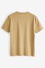 Brown Everyday Soft Short Sleeve Crew Neck T-Shirt