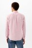 Pink Long Sleeve Linen Shirt