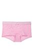 Victoria's Secret PINK Pink Bubble Shine Lace Short Logo Knickers