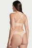 Victoria's Secret Marzipan Nude Smooth Lightly Lined Multiway Strapless Bra