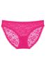 Victoria's Secret Forever Pink Bikini Posey Lace Knickers
