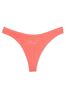 Victoria's Secret PINK Crazy For Coral Pink Thong Seamless Knickers