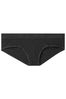 Victoria's Secret Black with Black Band Hipster Logo Knickers