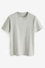 Stone Grey Everyday Soft Short Sleeve Crew Neck T-Shirt