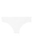 Victoria's Secret White Seamless Knit Pop Trim Thong Panty