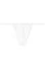 Victoria's Secret White Lace Trim G String Panty