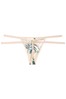 Victoria's Secret Champagne Palm Leaves Smooth G String Panty