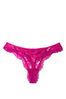 Victoria's Secret Lace Cutout Thong Panty