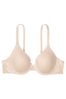 Victoria's Secret Champagne Nude Lace Trim Lightly Lined Full Cup Bra