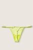 Victoria's Secret PINK Lime Punch Yellow Cotton G String Knicker