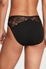 Victoria's Secret Black Smooth Hipster Stretch Cotton Knickers