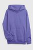 Bright Purple Teen  Logo Hoodie